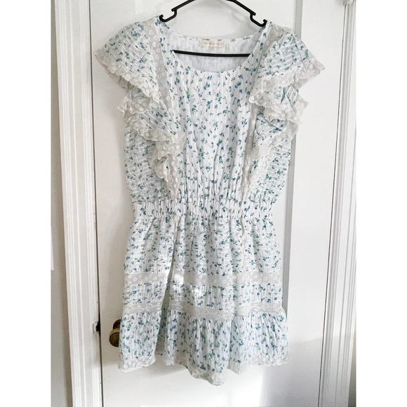 LoveShackFancy Roberta Dress in Bonnet Blue Size Medium - Picture 8 of 10